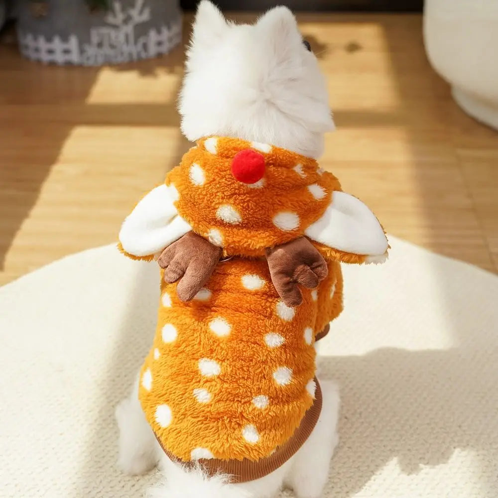 Cozy Pet Reindeer costume
