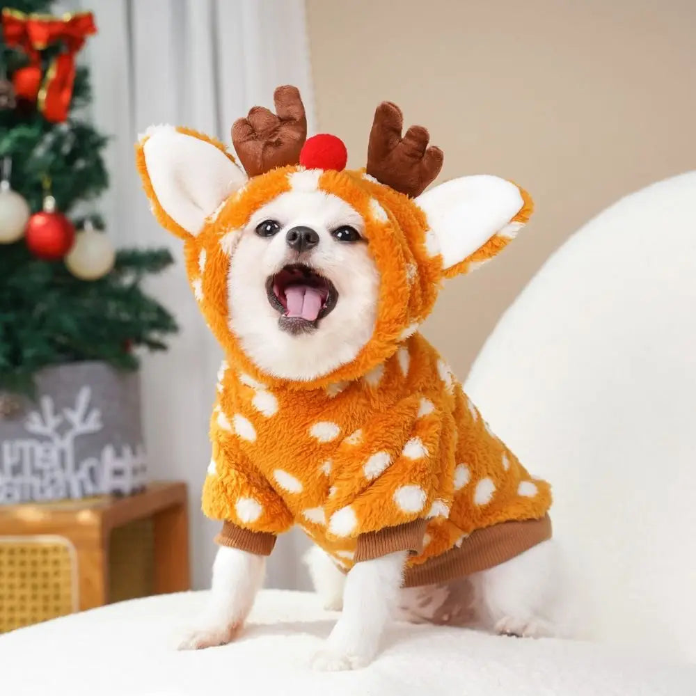 Cozy Pet Reindeer costume